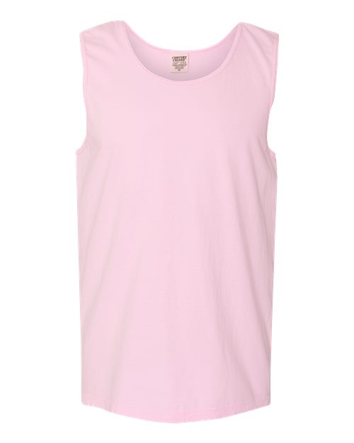 Garment-Dyed Heavyweight Tank Top - Blossom -   -