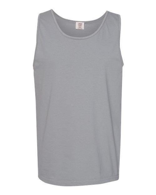 Garment-Dyed Heavyweight Tank Top - Granite -   -