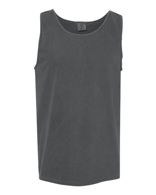 Garment-Dyed Heavyweight Tank Top - Pepper -   -