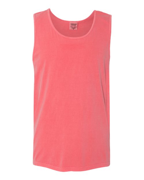 Garment-Dyed Heavyweight Tank Top - Watermelon -   -
