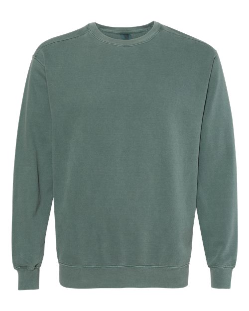 Garment-Dyed Sweatshirt - Blue Spruce -   -