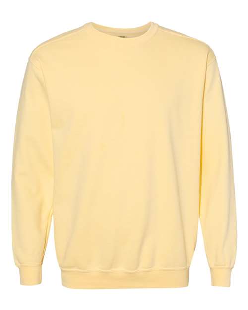 Garment-Dyed Sweatshirt - Butter -   -