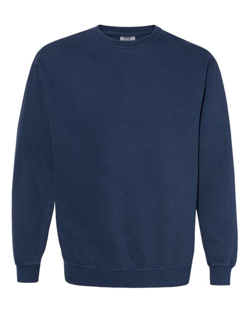 Garment-Dyed Sweatshirt - True Navy -   -