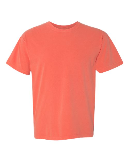 Garment-Dyed Heavyweight T-Shirt - Bright Salmon -   -