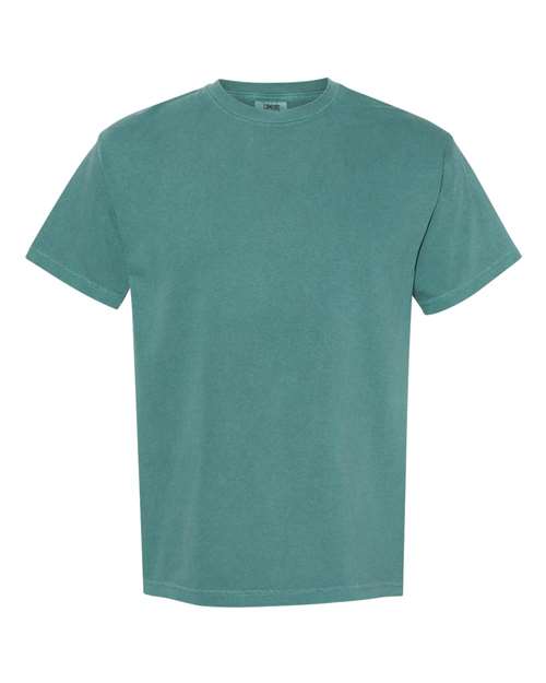 Garment-Dyed Heavyweight T-Shirt - Emerald -   -