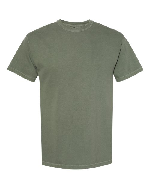 Garment-Dyed Heavyweight T-Shirt - Moss -   -