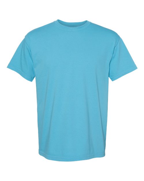 Garment-Dyed Heavyweight T-Shirt - Sapphire -   -