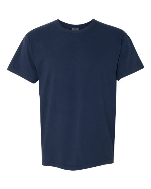 Garment-Dyed Heavyweight T-Shirt - True Navy -   -