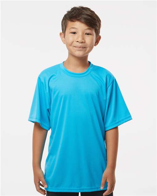 Youth Performance T-Shirt - Electric Blue -   -