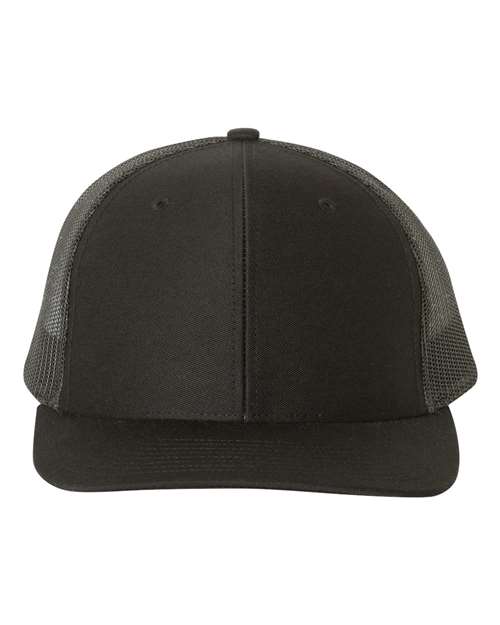 Snapback Trucker Cap - Black -   -