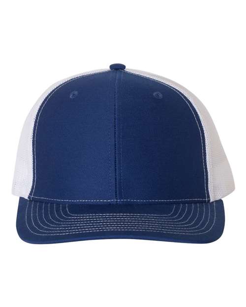 Snapback Trucker Cap - Royal/ White -   -