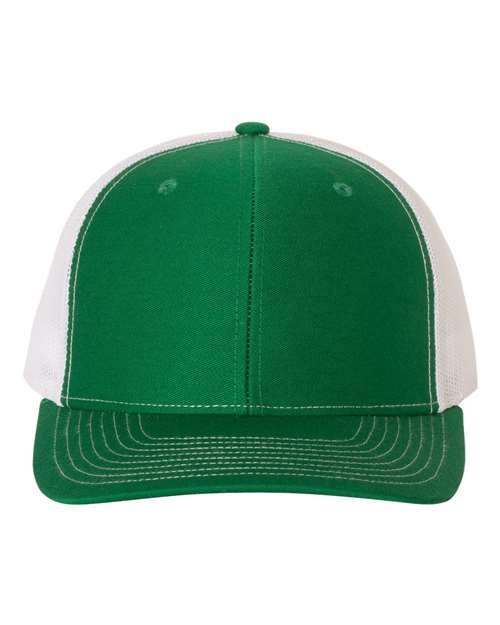 Snapback Trucker Cap - Kelly/ White -   -