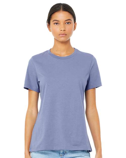 Women’s Relaxed Jersey Tee - Lavender Blue -   -