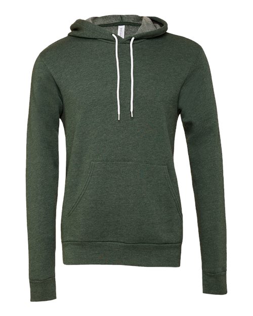 Sponge Fleece Hoodie - Heather Forest -   -