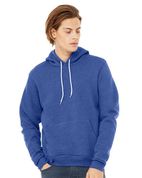 Sponge Fleece Hoodie - Heather True Royal -   -