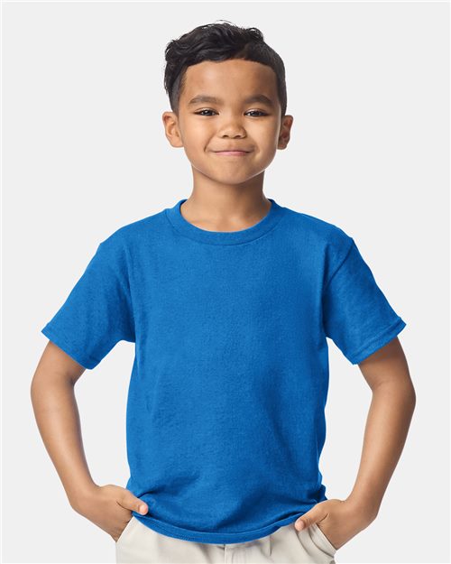 DryBlend® Youth T-Shirt - Ash -   -