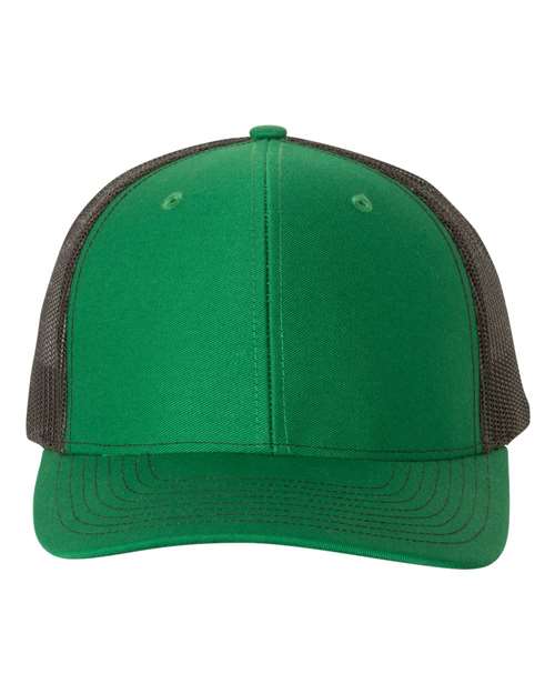Snapback Trucker Cap - Kelly/ Black -   -