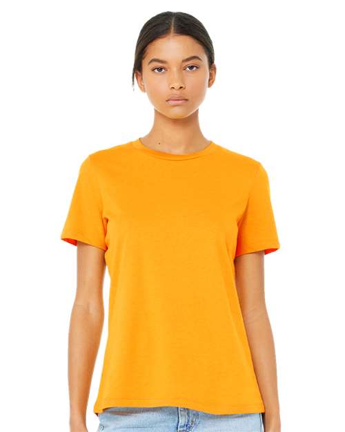 Women’s Relaxed Jersey Tee - Gold -   -