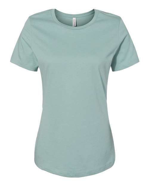 Women’s Relaxed Jersey Tee - Dusty Blue -   -