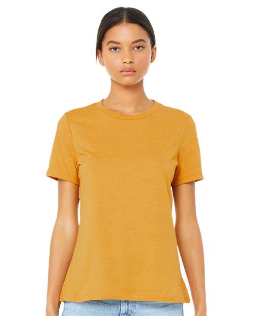 Women’s Relaxed Jersey Tee - Mustard -   -