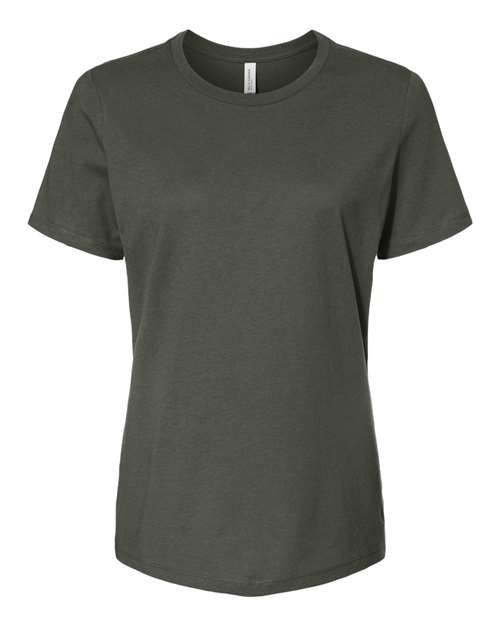 Women’s Relaxed Jersey Tee - Military Green -   -