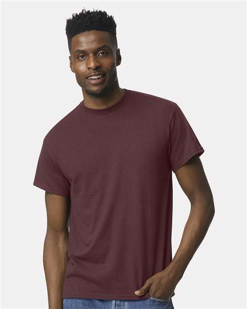 DryBlend® T-Shirt - Dark Maroon -   -