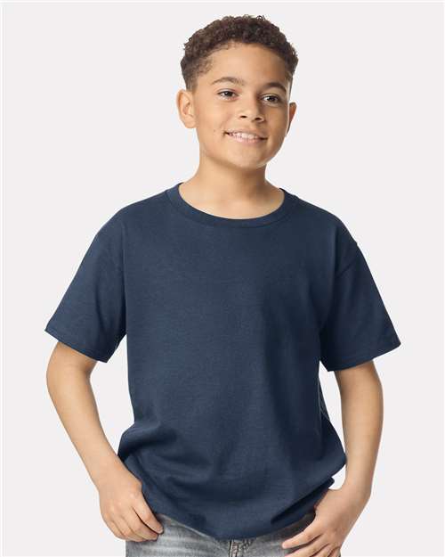 Heavy Cotton™ Youth T-Shirt - Blue Dusk -   -