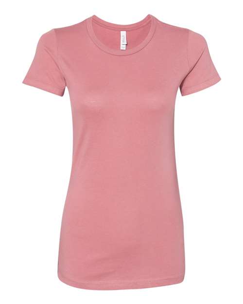 Women's Slim Fit Tee - Mauve -   -