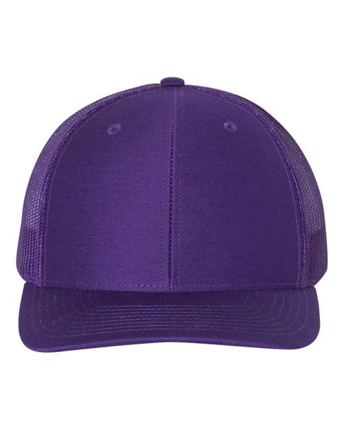 Snapback Trucker Cap - Purple -   -
