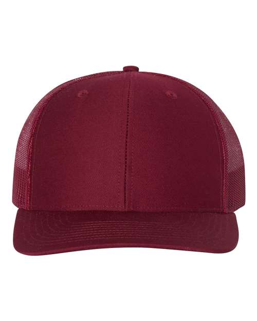 Snapback Trucker Cap - Cardinal -   -