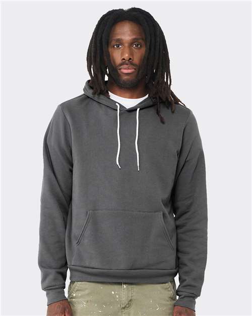 Sponge Fleece Hoodie - Asphalt -   -