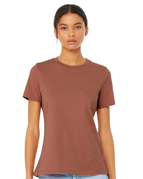 Women’s Relaxed Jersey Tee - Terracotta -   -