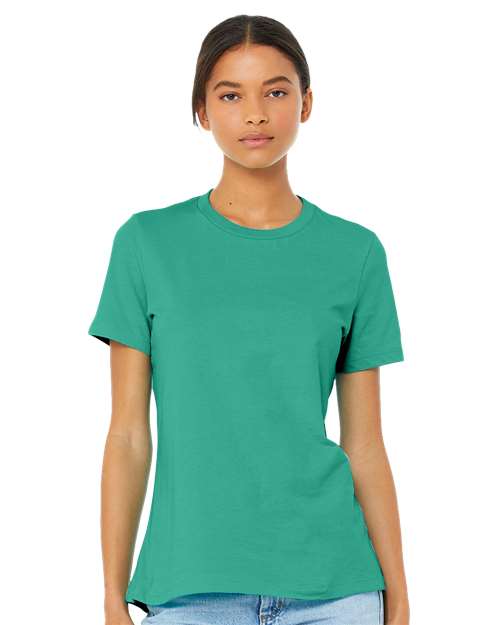 Women’s Relaxed Jersey Tee - Teal -   -