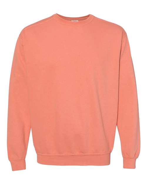 Garment-Dyed Sweatshirt - Terracotta -   -