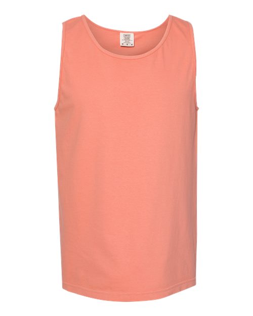 Garment-Dyed Heavyweight Tank Top - Terracotta -   -