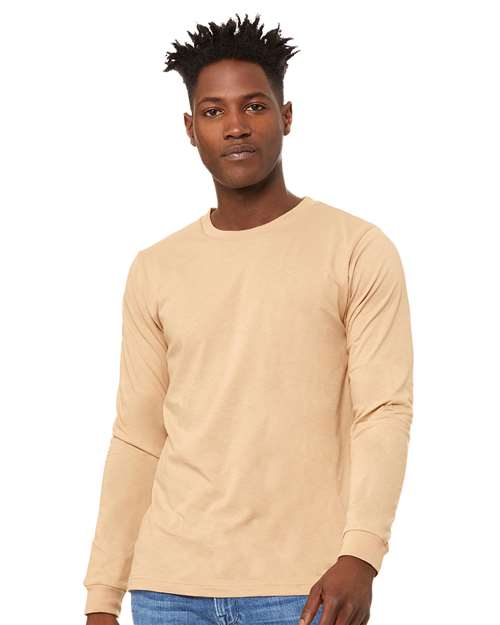 Jersey Long Sleeve Tee - Sand Dune -   -