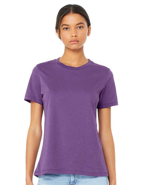 Women’s Relaxed Jersey Tee - Royal Purple -   -