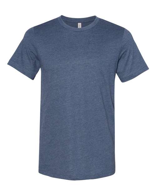 Sueded Tee - Heather Navy -   -