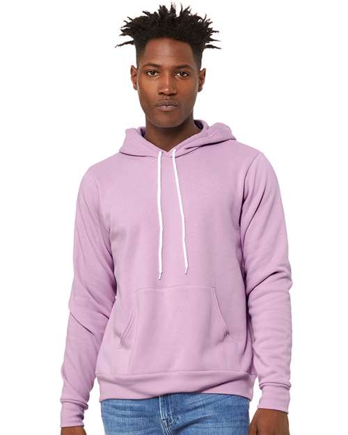 Sponge Fleece Hoodie - Lilac -   -