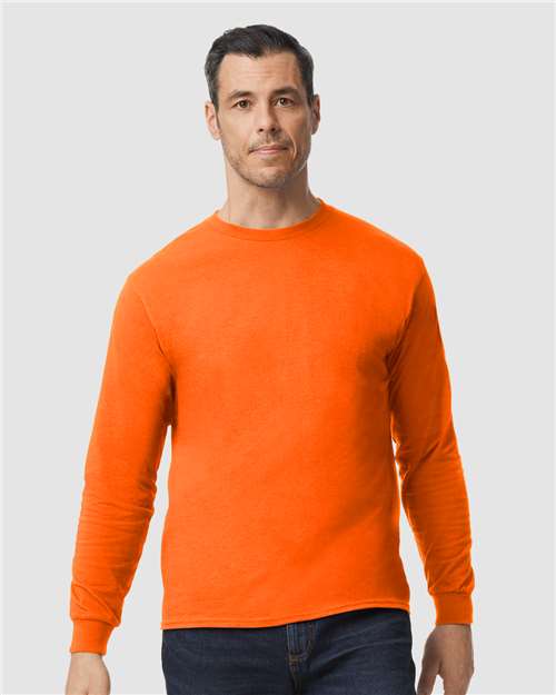 Heavy Cotton™ Long Sleeve T-Shirt - Orange -   -