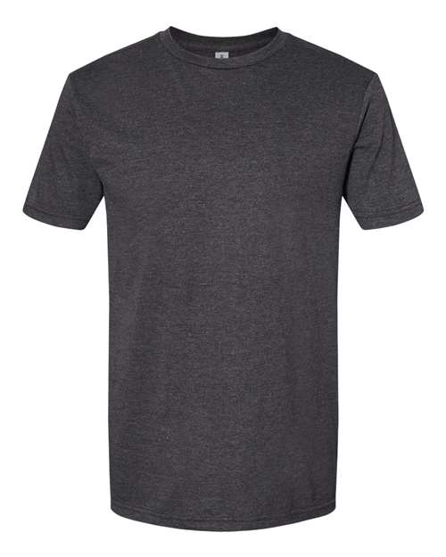 Softstyle® CVC T-Shirt - Pitch Black Mist -   -