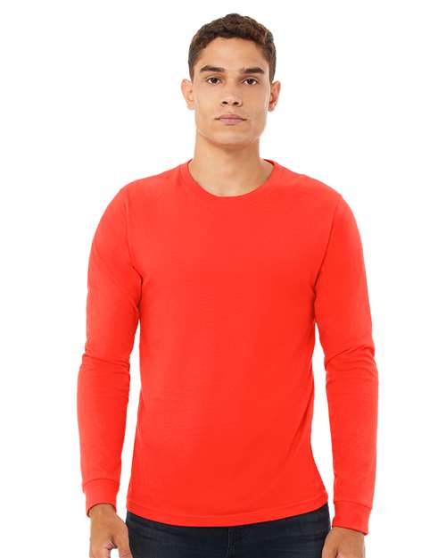 Jersey Long Sleeve Tee - Poppy -   -
