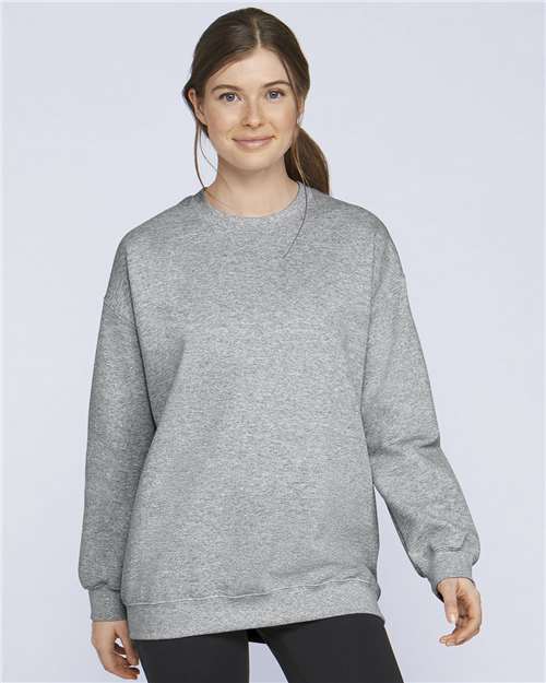 Softstyle® Midweight Crewneck Sweatshirt - Sport Grey -   -