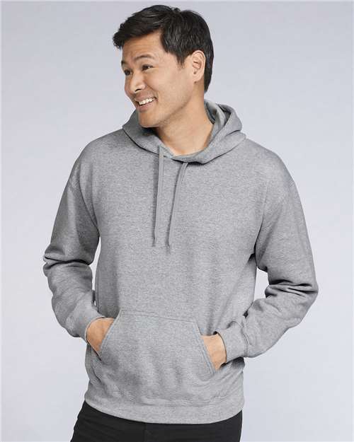 Softstyle® Midweight Hooded Sweatshirt - Sport Grey -   -