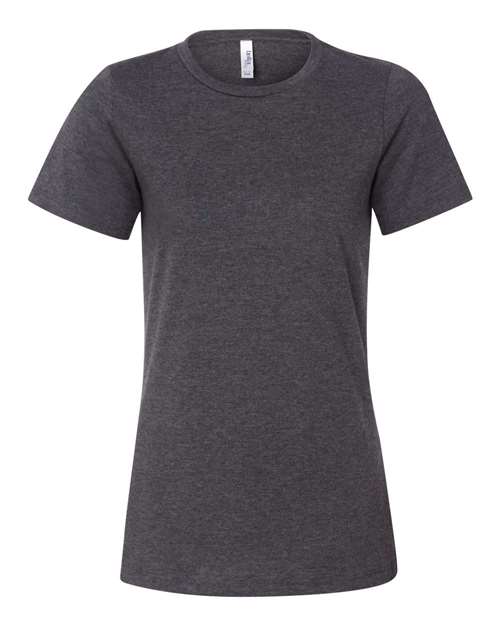 Women’s Relaxed Fit Heather CVC Tee - Dark Grey Heather -   -