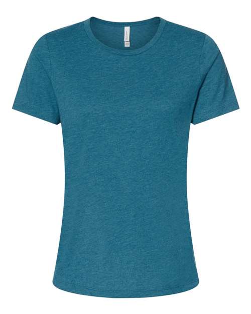 Women’s Relaxed Fit Heather CVC Tee - Heather Deep Teal -   -