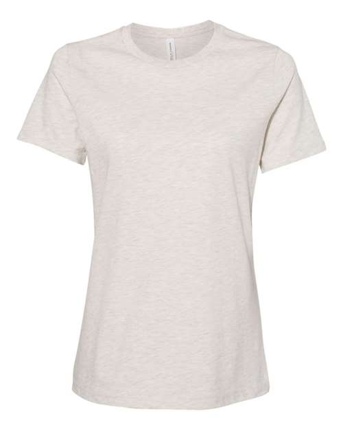 Women’s Relaxed Fit Heather CVC Tee - Heather Prism Natural -   -