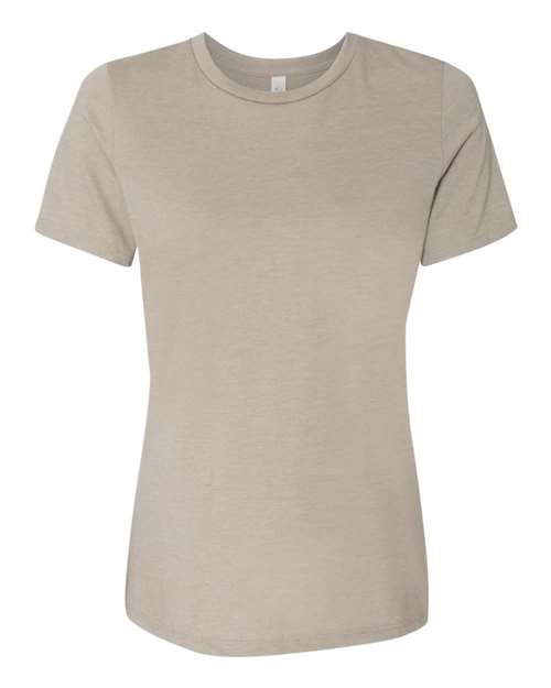 Women’s Relaxed Fit Heather CVC Tee - Heather Stone -   -