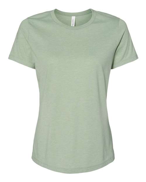 Women’s Relaxed Fit Heather CVC Tee - Heather Sage -   -