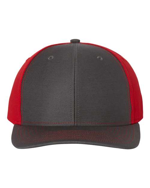 Charcoal/ Red